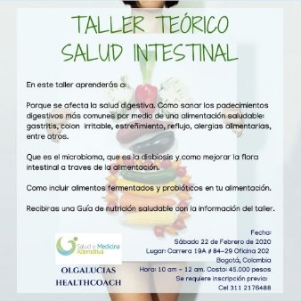 Taller Terico Salud Intestinal